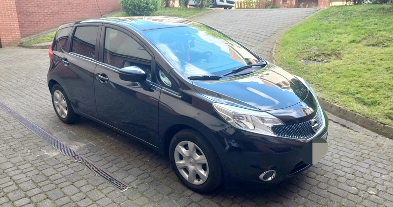 Nissan Note cena 39500 przebieg: 44600, rok produkcji 2016 z Warszawa małe 137